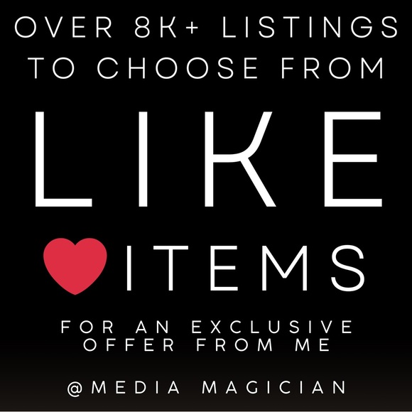 Like ❤️ any item for exclusive offer or bundle for offer + combined shipping too - Picture 1 of 2